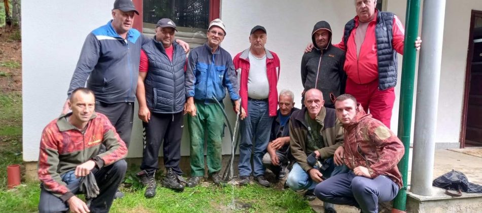 Lovački dom Šošnje priključen na vodovodnu mrežu